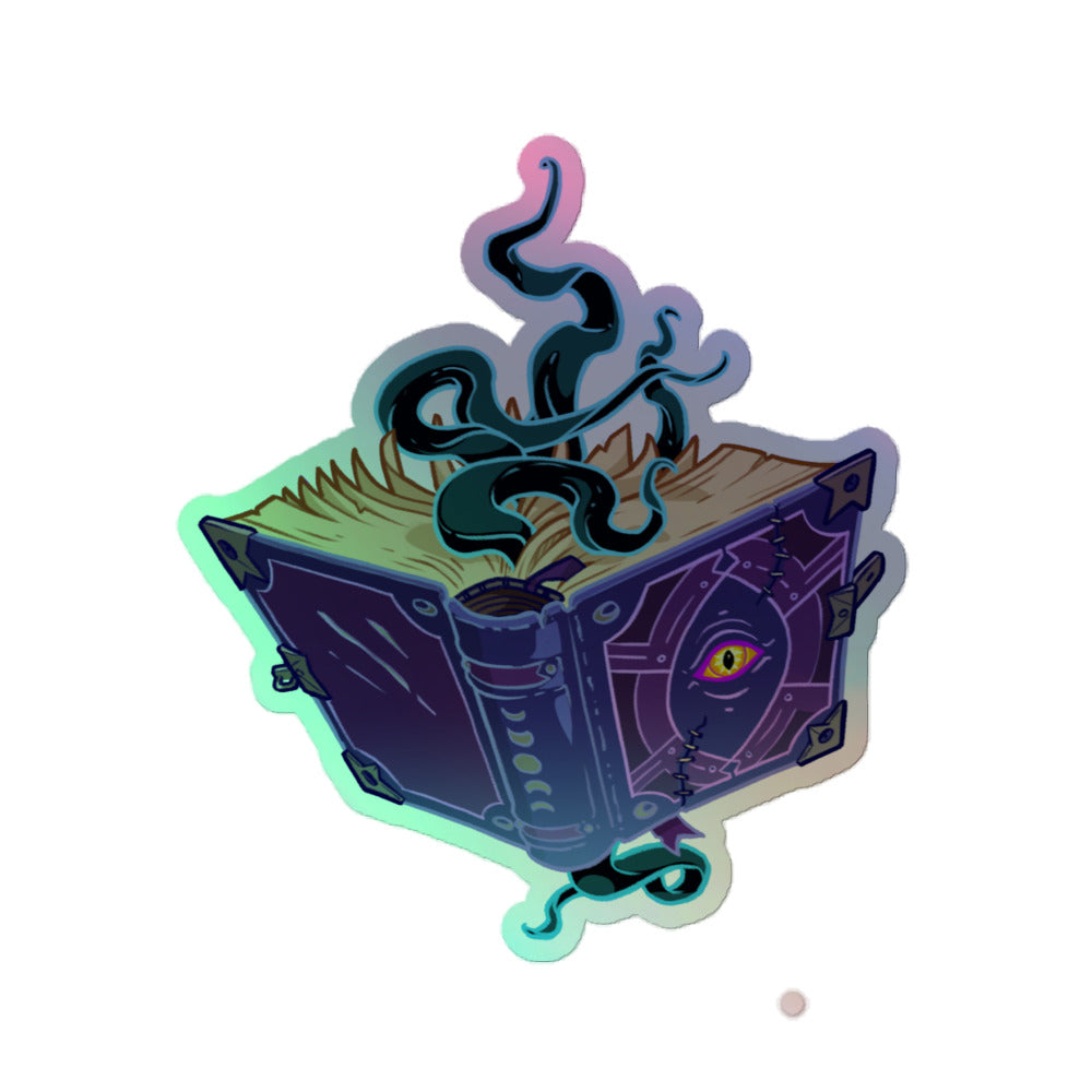 Book of Werth Holographic stickers