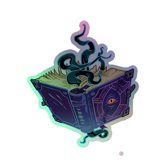 Book of Werth Holographic stickers